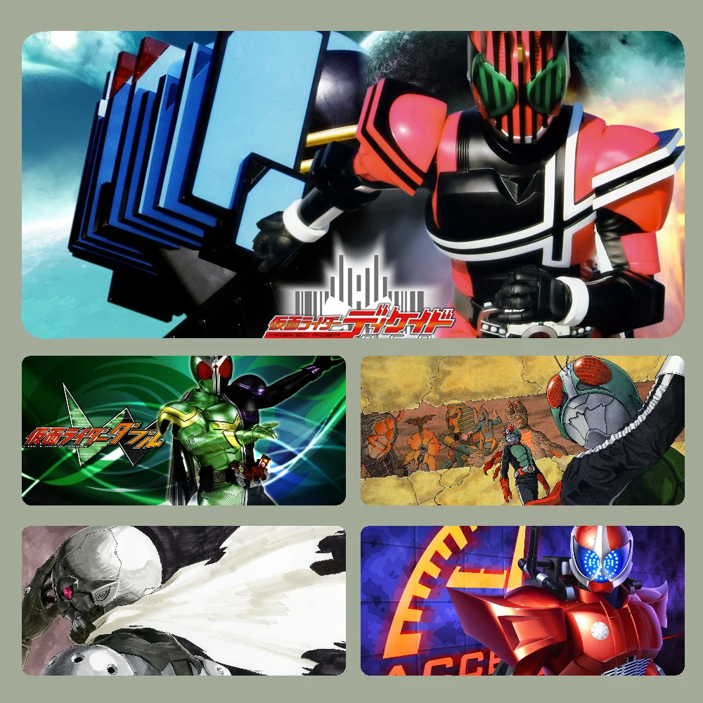 

K-Kamen Rider Mousepad Large Computer Gaming Accessories MousePads Desk Mats Anti-slip Laptop Soft Mouse Pad