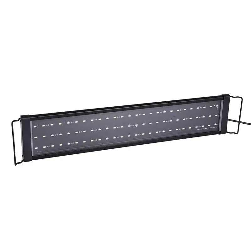 

LED Aquarium Fish Tank Plant Strip Light With Extendable Brackets,30CM-120CM Coral Reef Light Stimulate Sunlight Moonlight,RGBW