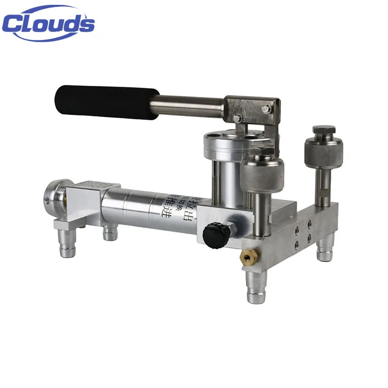 Portable Low Pressure Calibrator Air Gauge Pneumatic Clouds High Accuracy Dead Weight Tester Pressure Measuring Instruments
