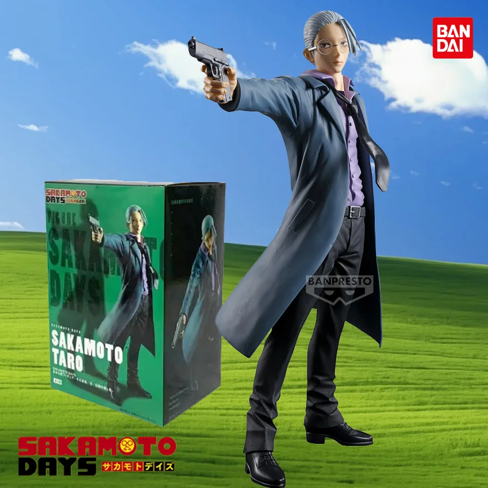 Figura de anime al por mayor, Sakamoto Days, Sakamoto Taro, Shin Asakura, figura de acción, juguete de PVC para niños coleccionistas, 21 cm