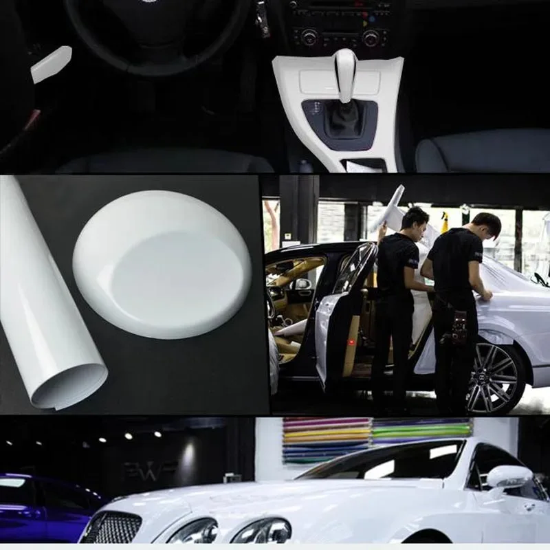 152cm Vinyl-Folienaufkleber Glänzende Karosserie-Folie Aufkleber für Motorrad BMW E46 Tesla Model Y Toyota Auto-Zubehör – Detail 2