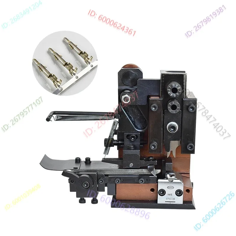 

Hot OTP Terminal crimping Machine Applicator Mold Flash flag connector clamp die insulated wire harness press Direct single mold