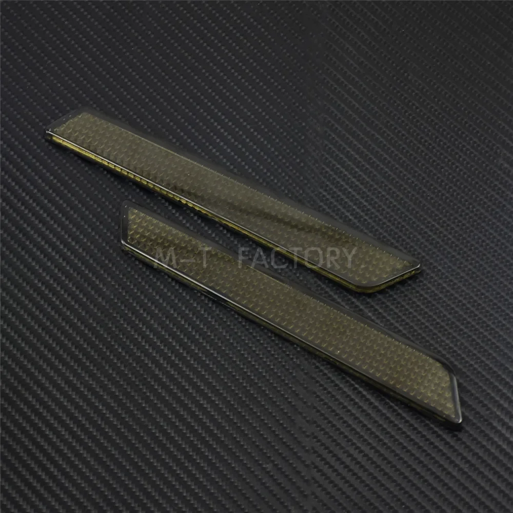 2Pcs Motorcycle Saddlebag Guard Reflector Cover ABS Plastic For Harley Touring Street Glide Road King FLT/FLHT 2014-2018