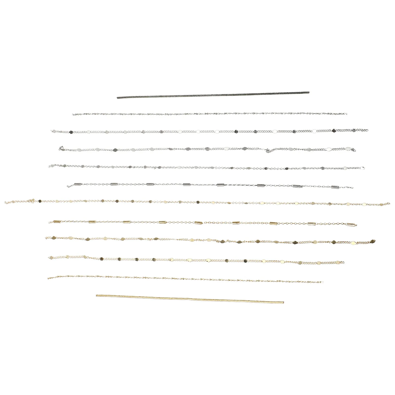 Metal Chain Nail Art Charms DIY Manicure for Nails Decorative Jewelry Making Chains