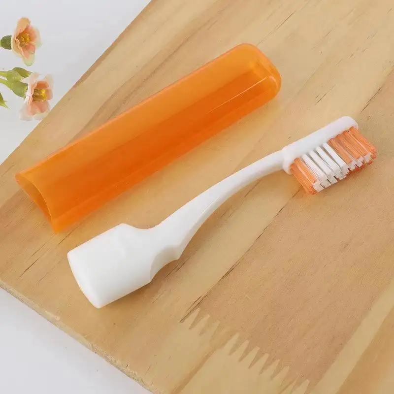 Hiking Tooth Brush Tooth Cleaning Tools Folding Toothbrush Hygiene Oral Portable Disposable Foldable Travel Camping Toothbrush