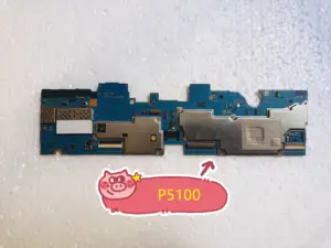 Bilashmart Samsung Galaxy Tab 2 10.1 P5100 3G P5110 P5113 WIFI Motherboard main logic boards Circuits card fee Flex Cable Plate