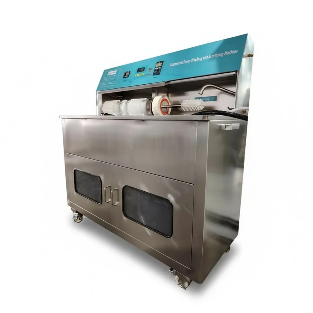 Electric Shoe Washing Machine, Stainless Steel Shoe Dryer, Ozone Heavy Duty Footwear Cleaner, Multifunctional Industrial