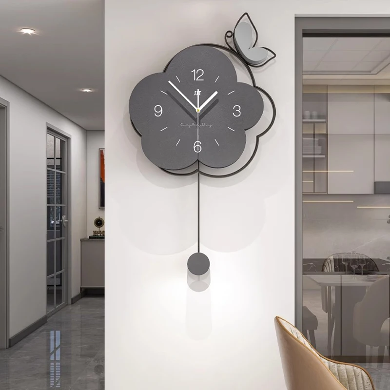 

Fashion Design Wall Clocks Restaurant Luxury Living Room Art Mural Interior Wall Watch Nordic Orologio Da Parete Home Decor