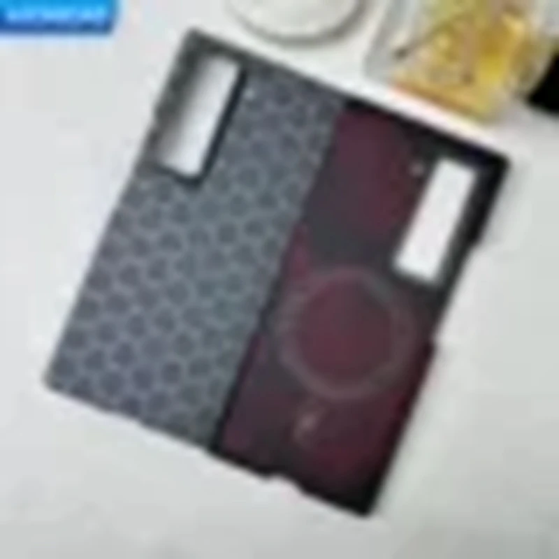 

Карбоновый чехол для телефона из настоящего карбона для Samsung Galaxy W25, арамидное волокно с ультратонким корпусом для телефона Magsafe с защитой от падения