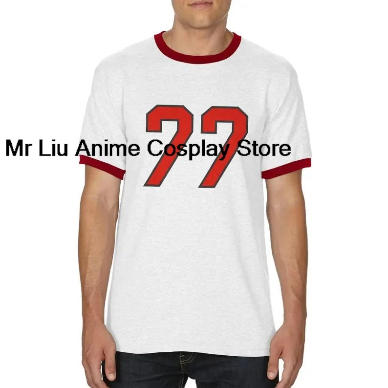 

3D Sombr 77 Ringer Tshirt Vintage Sports Style Tee Crewneck Short Sleeve Tshirt Men/women Music Fans Tops