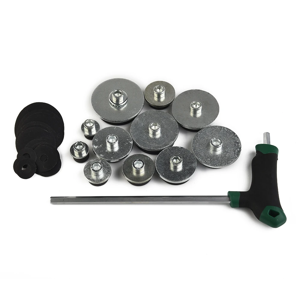Saxophone Repair Kit Sax Set Soprano Sound Hole Tool Guide Plate Leveling Professional Repair Tools 11. for 8x8.7x2in Alto For
