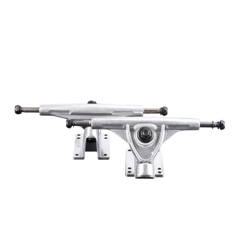 Hot 1 Pair Skateboard Bracket Trucks 6 Inch Surf Bracket Auxiliary Skateboard Trucks Gravity Casting Perfusion Bridge