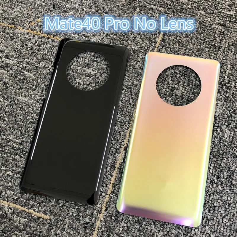 Mate40Pro Battery Back Cover For Huawei Mate 40 Pro Rear Housing Glass Case Replace Phone Repair Spare Parts + Camera Lens image 5