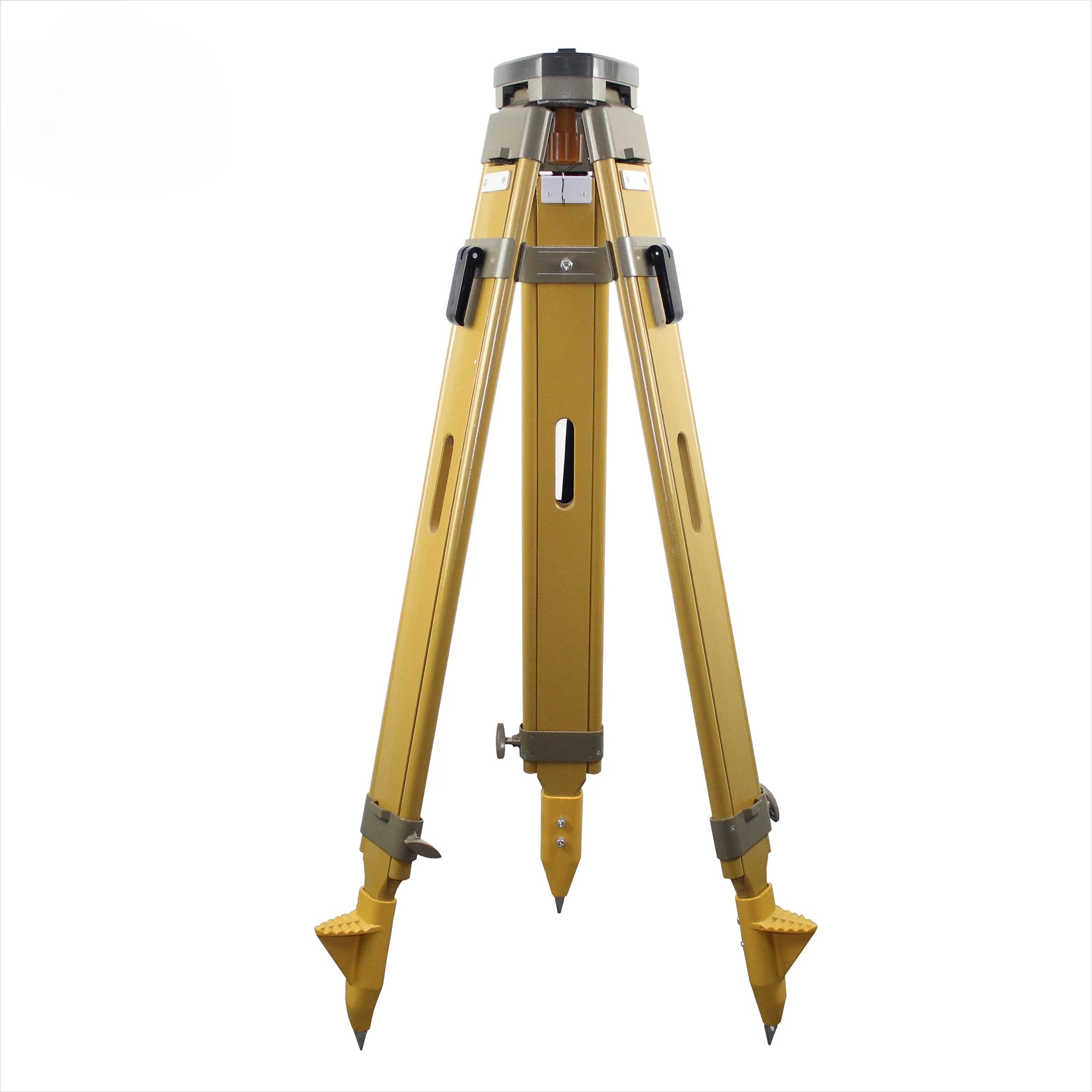 Good JMZ-2 Wooden tripod double lock heavy duty tripod for total station