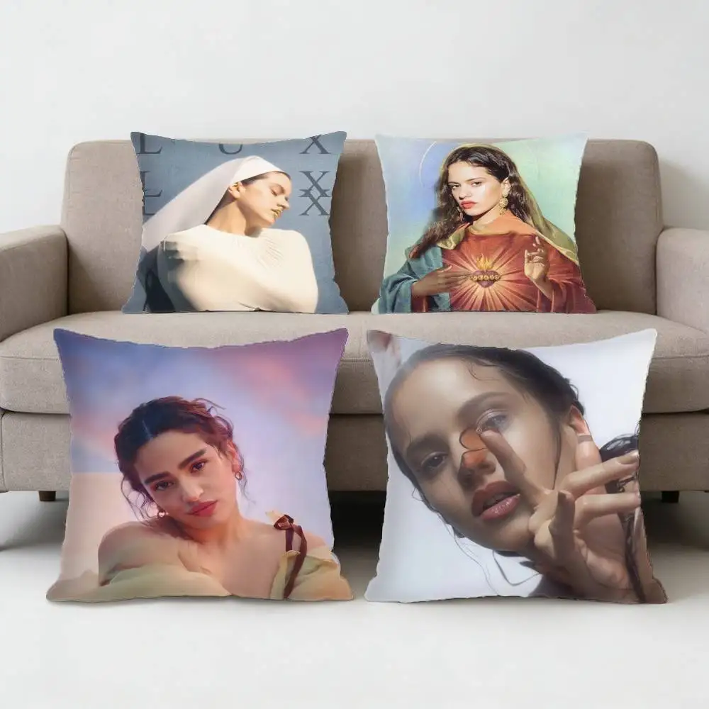Cross-border female singer Rosalia Pillow Case for Sofa Living Room Home office Decor Protective Cover