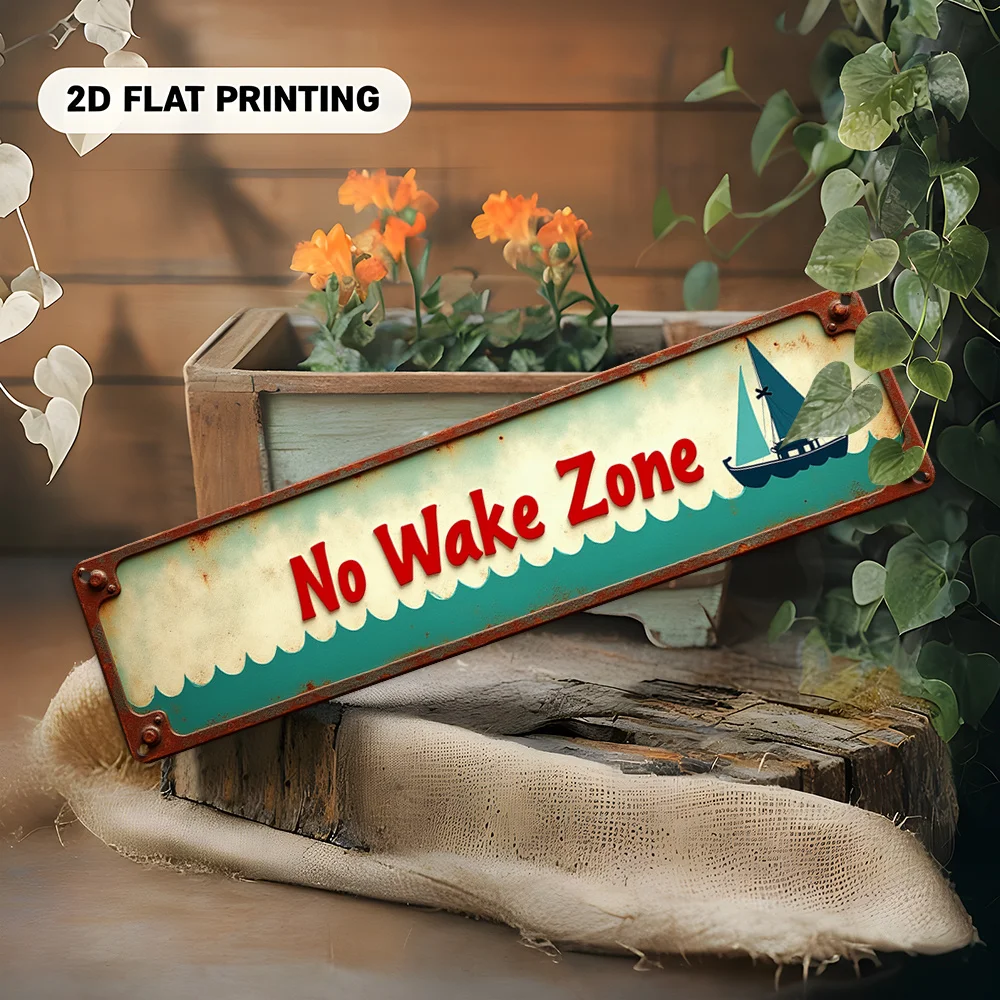 2D This Is a Two-Dimensional Aluminum Signboard Featuring a Stylish European Style. It Serves As a Decorative Piece Suitable for