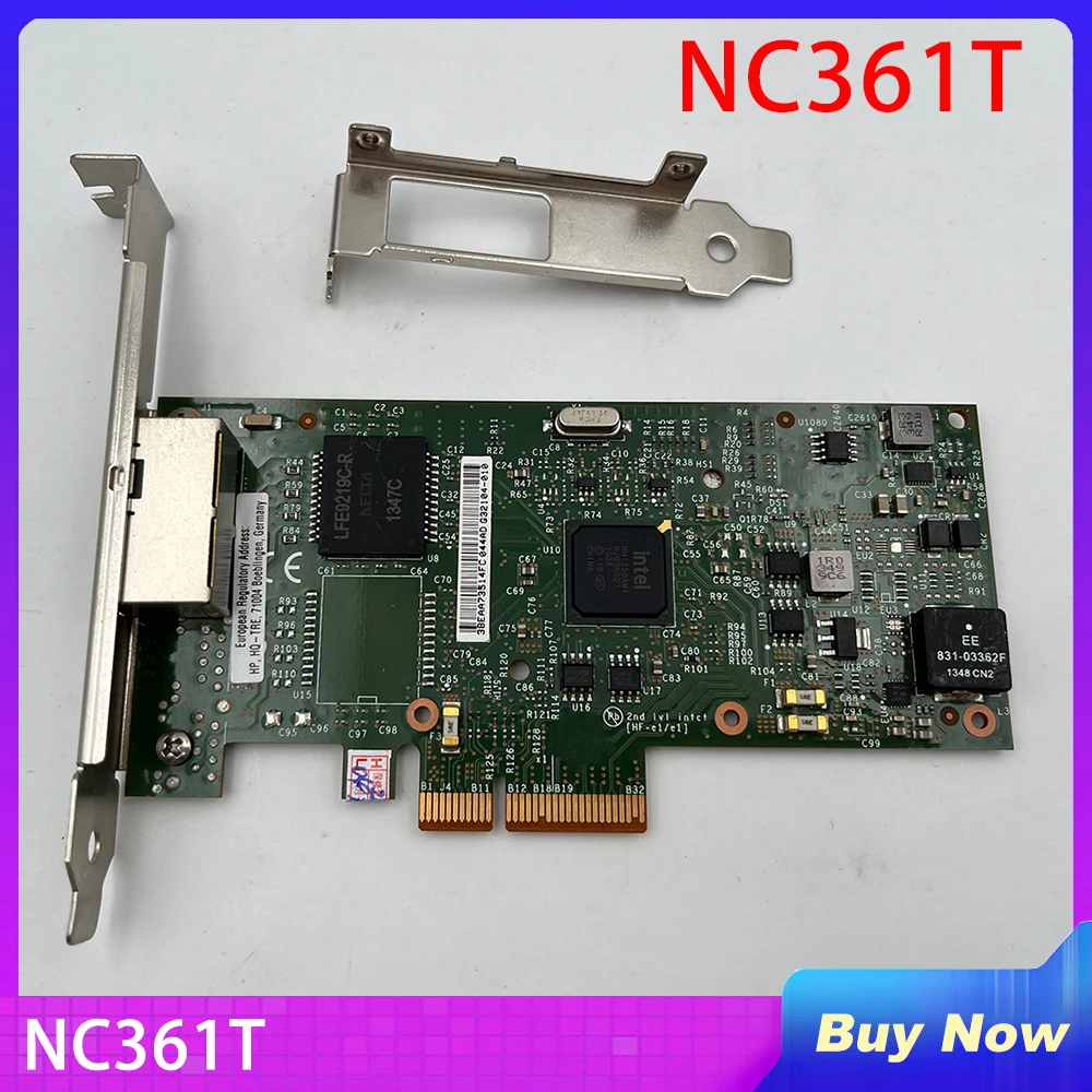 Gigabit dual-port network adapter For HP NC361T 652497-B21 656241-001 652495-001