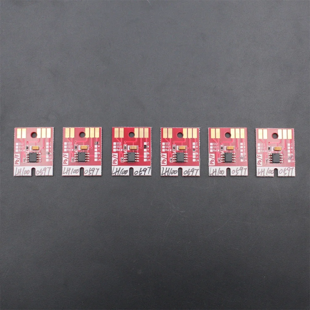 Imagem -03 - Chips de Redefinição Automática para Mimaki Chip de Redefinição Automática Lh100 Lh100 0597 Ujf3042 Ujf6042 bk c m y wh wh