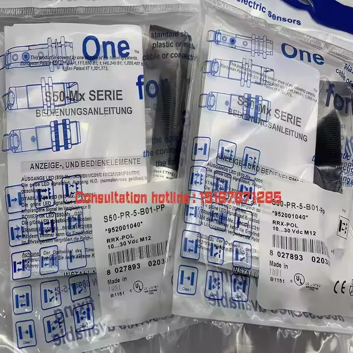 

The brand-new original sensor S50-PR-5-B01-PP S50-PR-5-B01-NN warranty for one year in stock