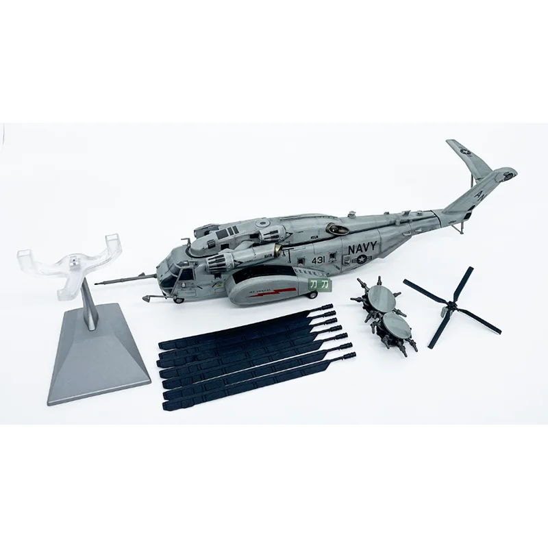 WLTK 1:72 Scale MH-53E Alloy Helicopter Aircraft Model Replica Toy Desktop Display Unique Gift Collectibles