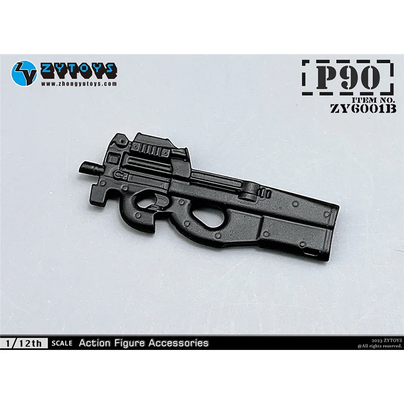 ZYTOYS-مجموعة نموذج سلاح عسكري ، 6 "عمل الشكل ، مقياس 1:12 ، M4 ، M4A1 ، AK47 ، AKS47 ، MP5A5 ، MP5SD6 ، P90 ، M79 ، M1887 ، 9 قطعة