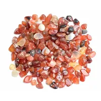 100g Bulk Small Size Bulk Natural Semi-precious Stone Carnelian Crushed Stone Reiki Healing Mineral Crystals Chip