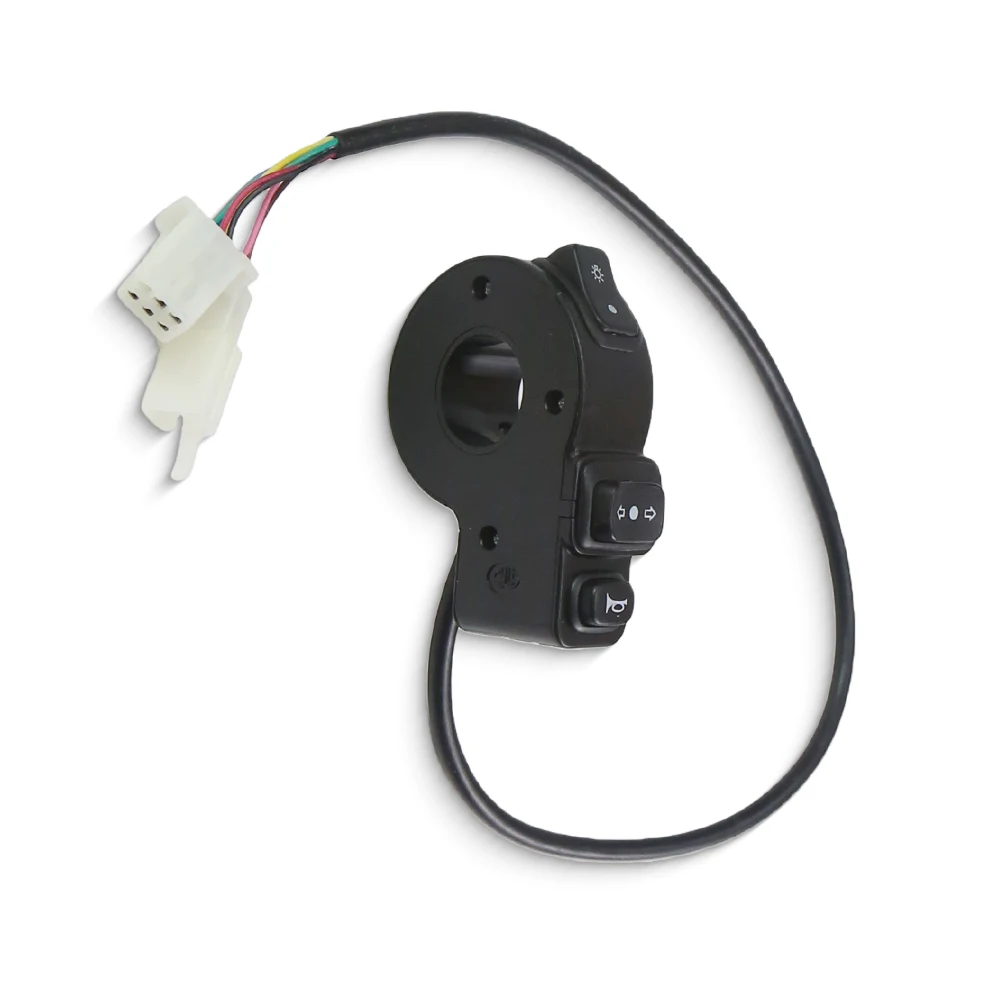 Universal Motorcycle Handlebars 3 In1 Switch Turn Signal Horn ON/OFF Button 22mm  For Honda Suzuki Kawasaki