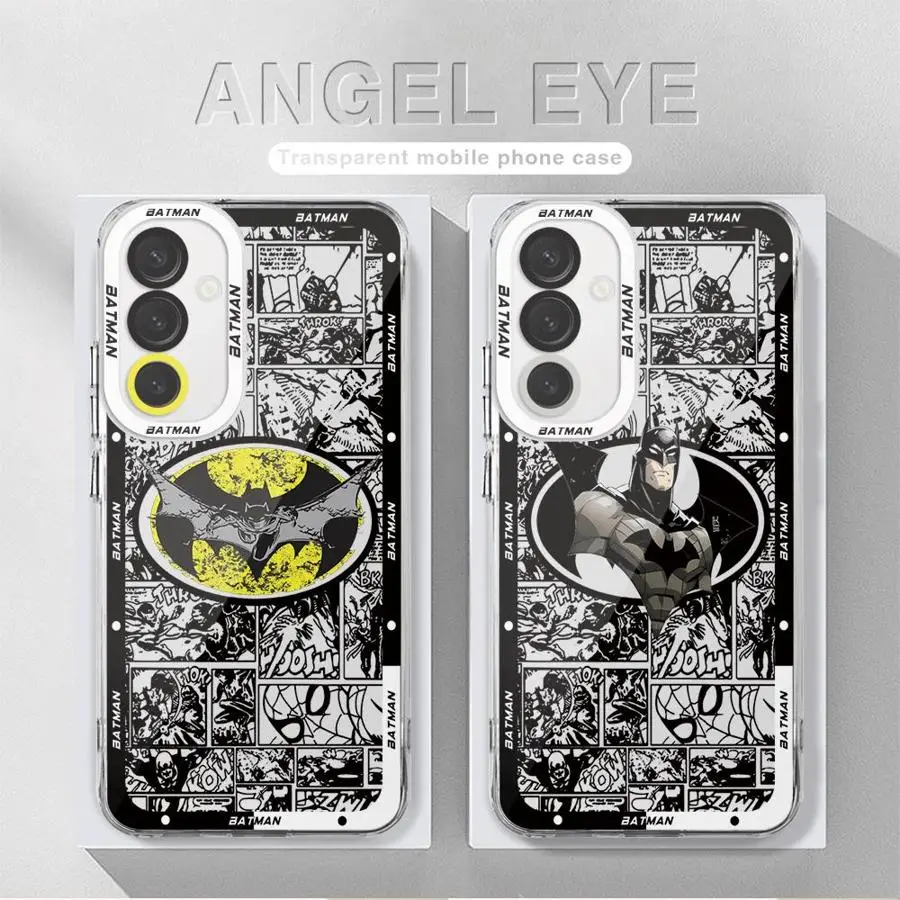 B-Batmans Hero Logo Phone Case for Samsung Galaxy A13 A14 A15 A23 A24 A25 A33 A34 A53 A54 A73 A35 A55 4G 5G Soft Cases