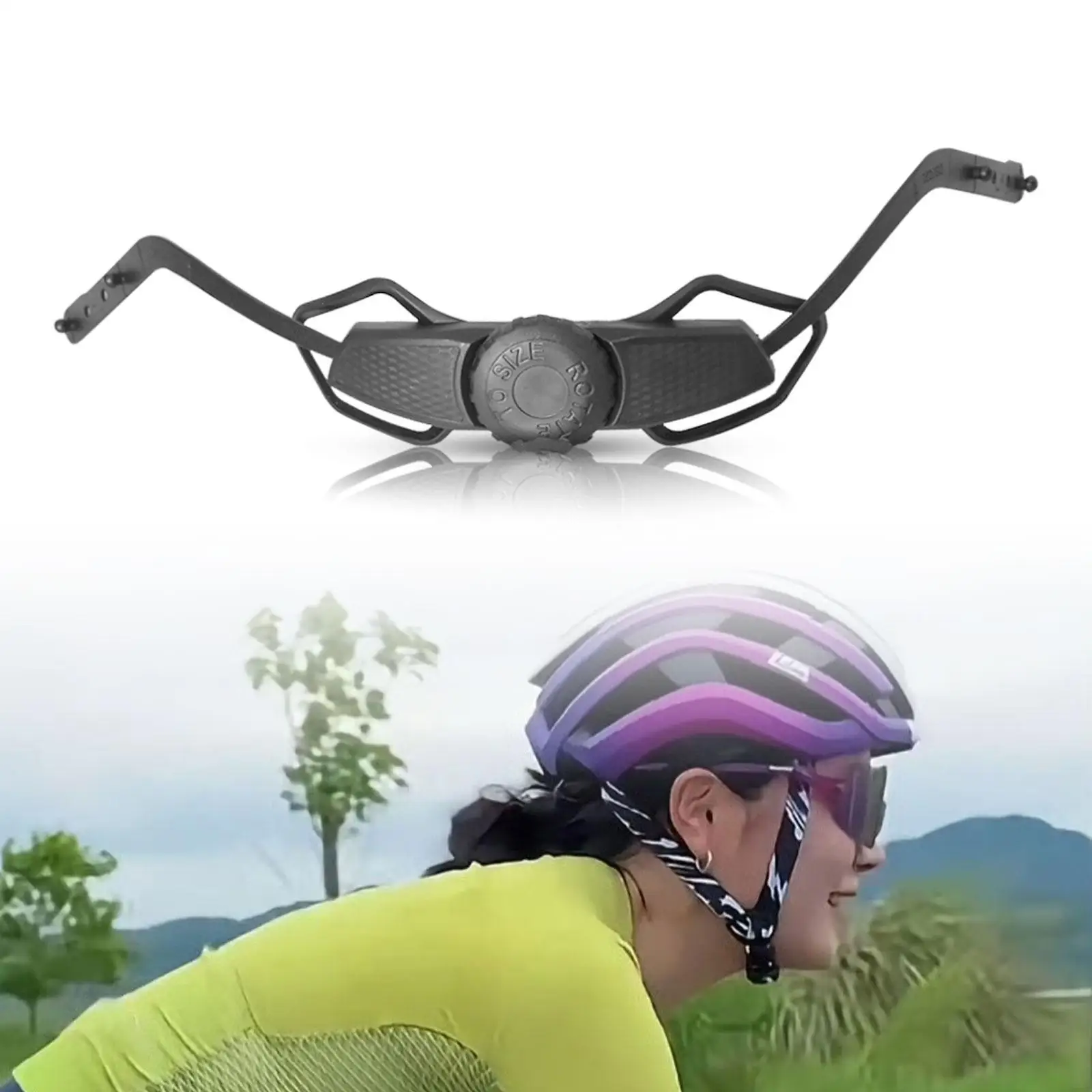 3xHelmet Adjuster Sturdy Helmet Adjustable Strap for Skiing Equestrian Cycling