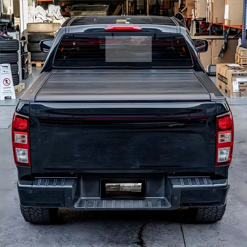 FOR 2015+  BT-50 Electric Retractable Roller Shutter Tonneau Cover Aluminum Alloy Waterproof with Locking Function