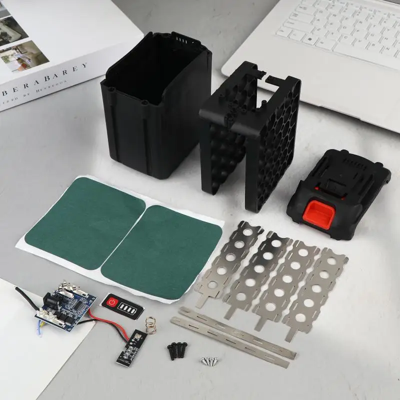 1Set 30 Cell 21V 60A 18650 Lithium Battery Shell PCB Charging Protection Circuit Board Boxes For Mak Li-ion Battery Housings. view 3