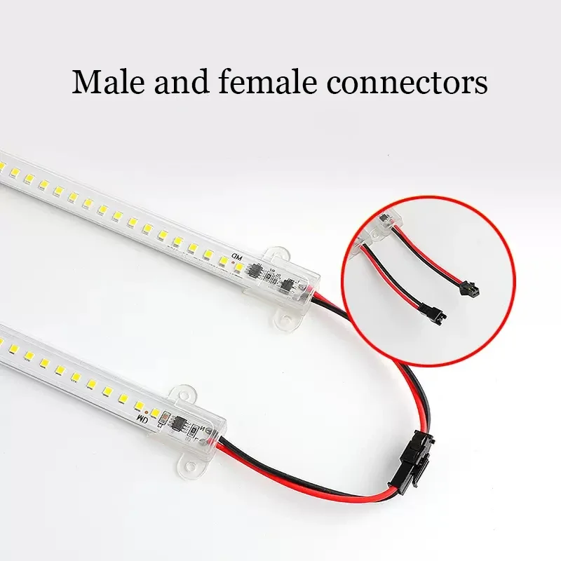 AC220V LED Bar Lights Under Kitchen Cupboard Cabinet Strip Lamps 50cm 30cm 72LEDs 2835 LED Rigid LED Fluorescent Tube