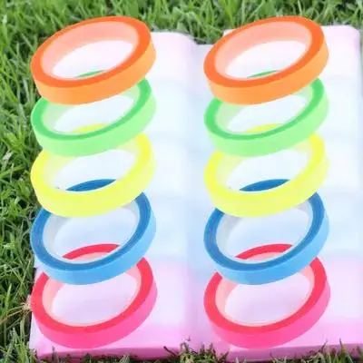

10pcs 10 Rolls Transparent Highlighter Tapes Waterproof Adhesive Sentence Markers Sticky Tabs For Books Page Markers
