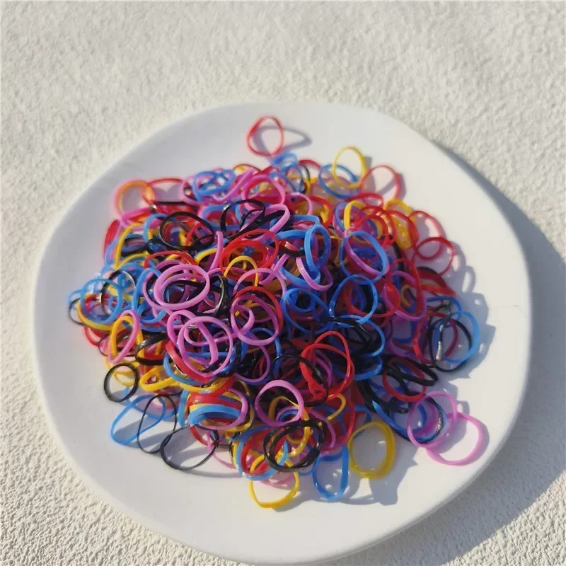 Cute Rubber Band for Small Dog High Elasticity Dog Hair Accessories Colorful Pet Hair Band Cats Dogs Grooming Supplies