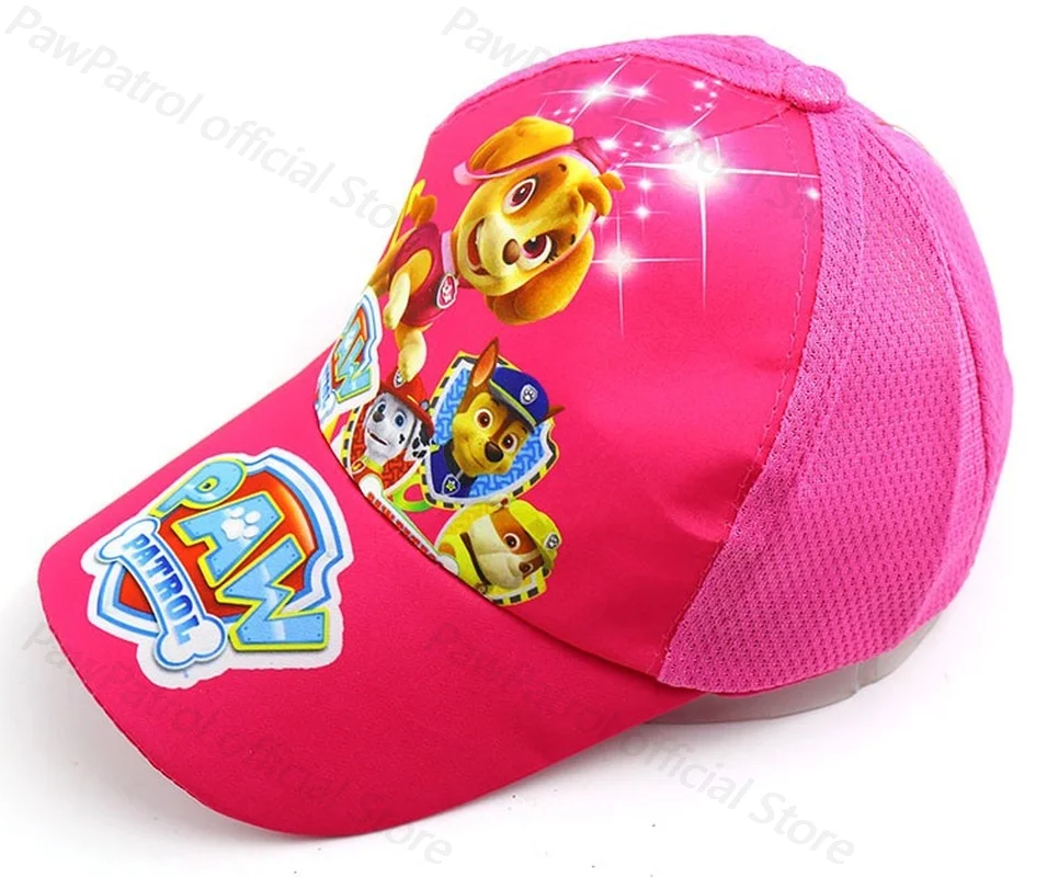 New Paw Patrol Baseball Cap Cartoon Character Outdoor Sports Toy Hat Cute Comfortable Sunscreen Mesh Caps Children\'s Party Gift