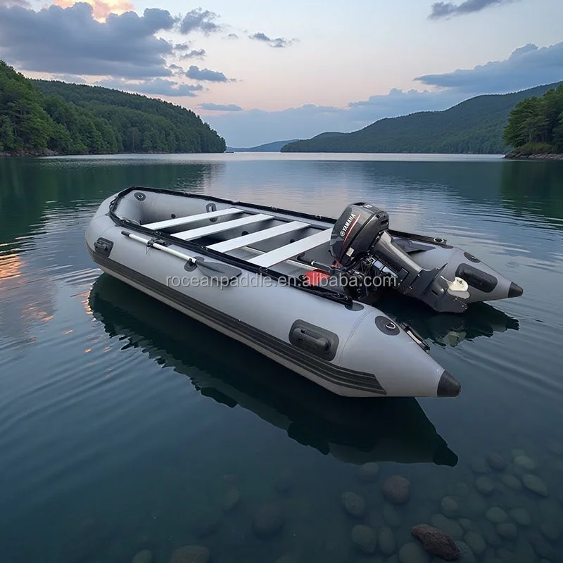 

Надувная алюминиевая напольная лодка на 8 человек, 10 человек, рыбацкая лодка