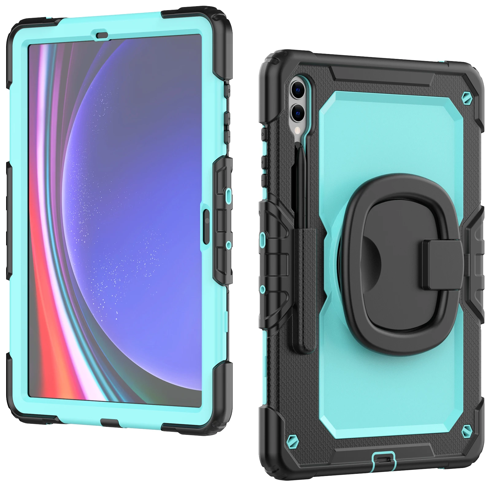 Rotatable Armor Universal Case For Galaxy Tab S10 S9 S8 Ultra 14.6