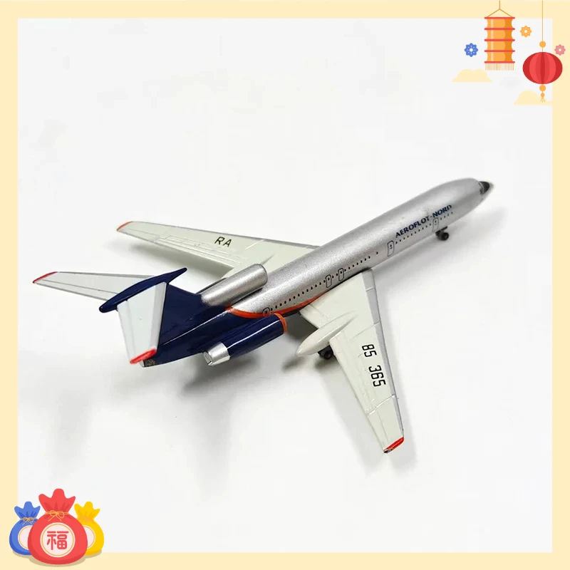 

herpa Diecast Alloy 1:500 Scale TU-154B-2 528764 Airplane Model for Collection& Display & Gift