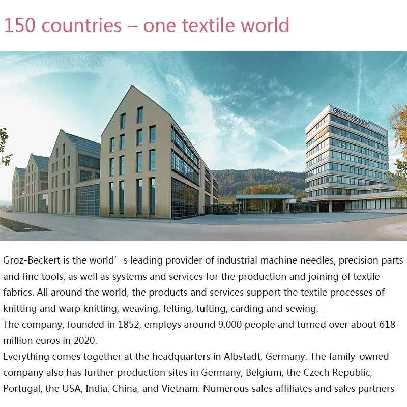 100PCS Germany GROZ-BECKERT DP*5 Heat Protection Titanium Plating Anti-drilling Bar Tacking Sewing Machine Double Needle Machine