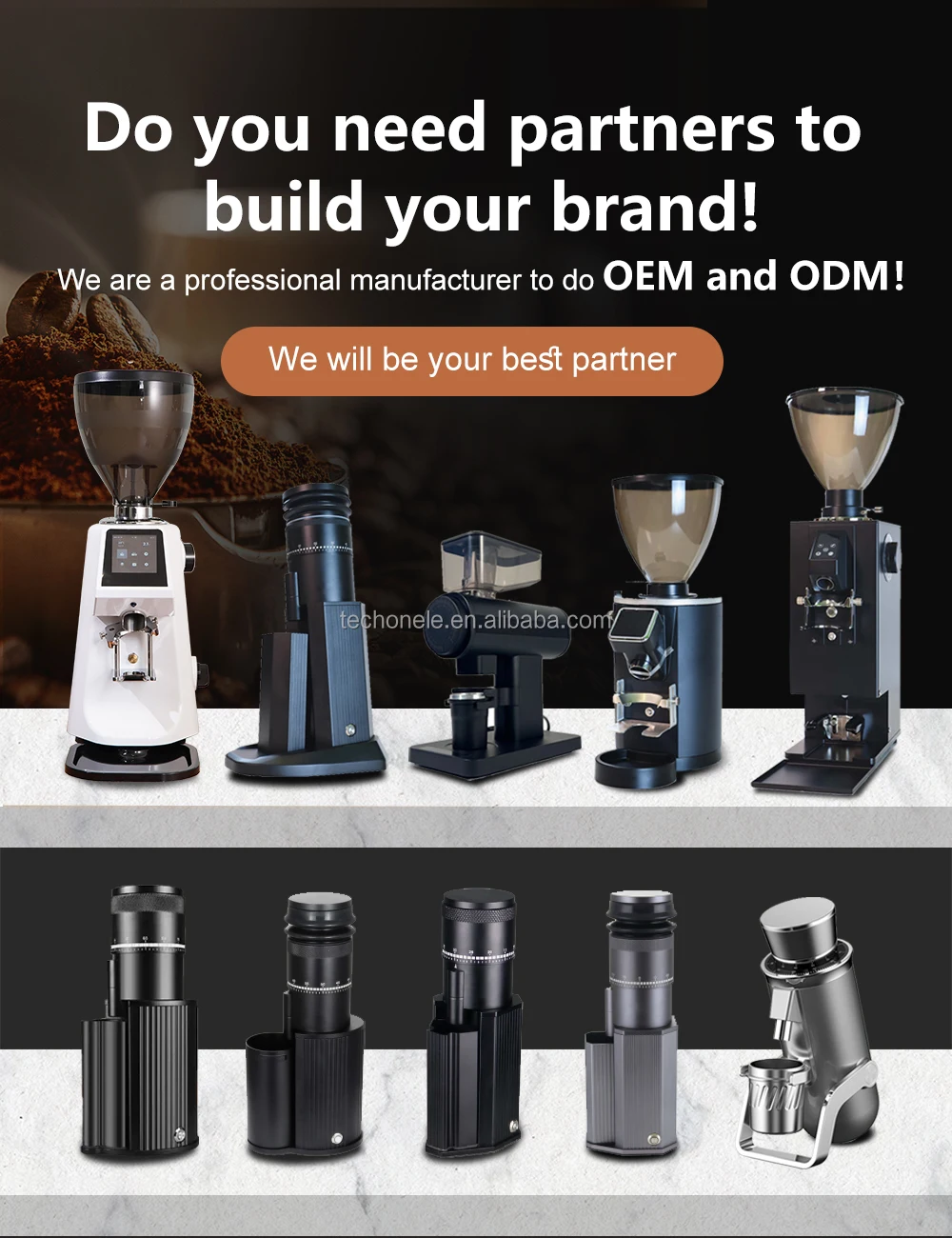 مطحنة القهوة المتخصصة من Zilong، مطحنة القهوة الكهربائية الاحترافية، مطحنة القهوة الممتازة المصنوعة من سبائك الألومنيوم