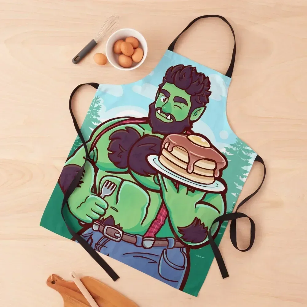 

Lumberjack Orc Apron Kitchen Tools innovative kitchen and home items Chef Accessory Household Items Useful Apron