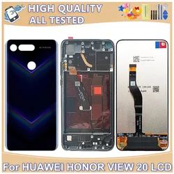6.4''For Huawei Honor View 20 LCD Display Digital Touch Screen With Frame Replacement For Huawei Honor View 20 PCT-AL10 LCD