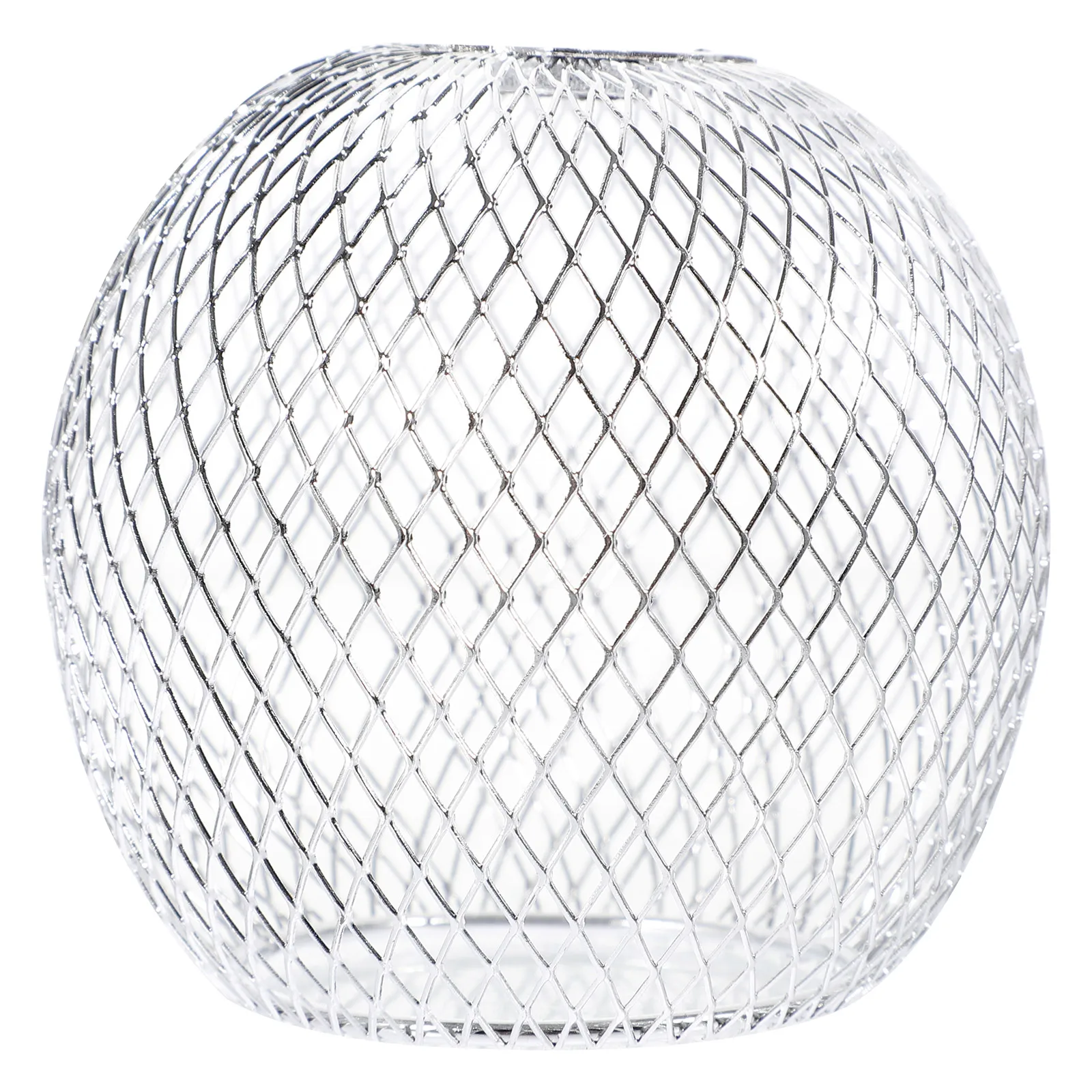 

Metal Lampshade 1Pc Silver Hollow Carved Lantern Shade Creative Light Cover for Ceiling Chandelier Home Decor Gift