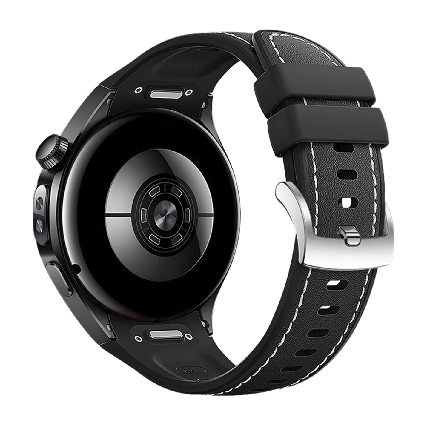 الفلور المطاط حزام لهواوي ساعة ذكية 5 42 مللي متر الهاتفي 46 مللي متر الطلب الصحافة نوع الإفراج السريع الفرقة الرجال النساء سوار إكسسوارات