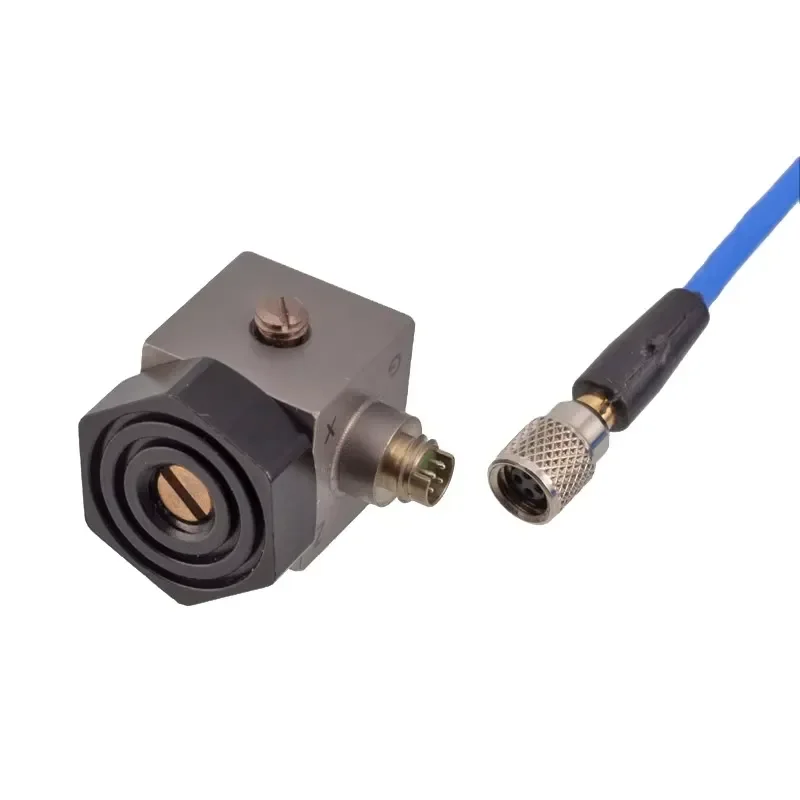 3 Meters 8/36 UNF 4Pin Triaxial Vibration Sensor Plug to BNC Cable Connector Glass Sintered CTC PCB 69881