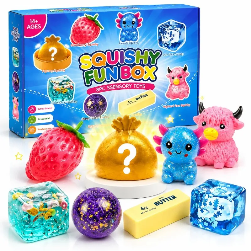 nouveau-pack-de-squishies-boite-mystere-2026-–-8-pieces-mignonnes-a-rebond-lent-jouets-a-presser-anti-stress-jouet-sensoriel-cadeau-d'anniversaire-et-de-fetes