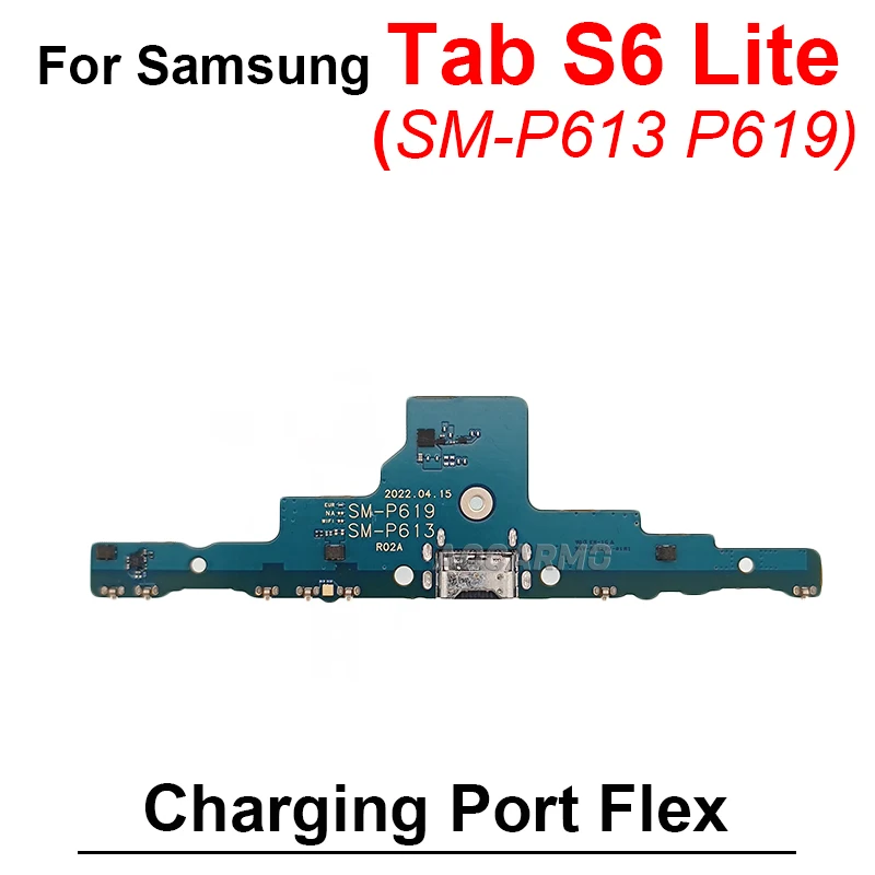 For Samsung Galaxy Tab S6 Lite SM-P610 P613 P619 P615 USB Charging Dock Charger Port Board Flex Cable Repair Part 4G/ Wifi