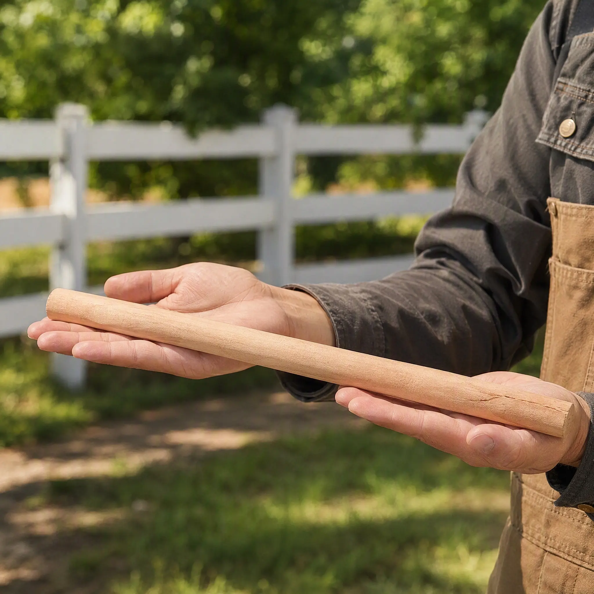 Traditional Hoe Handle Replacement Wooden Garden Tool Handle for Axes Hoes Hammers Hatchets Landscaping Farming Gardening Hand