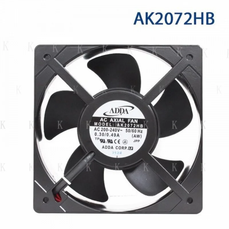 

C ДЛЯ ADDA AK2072HB 20572 200 В-240 В 0,3 А/0,49 А корпус Осевой вентилятор Вентилятор рассеивания мощности