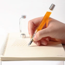 0.38mm/0.5mm Transparent Clean Fountain Pen Art Creation Painting Font Design Scrapbook DIY Student School Stationery Supplies
